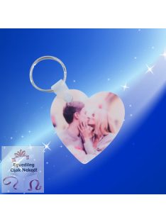 Szív alakú kulcstartó