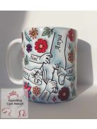 Anyáknapi 3D hatású bögre