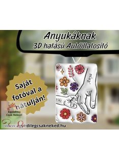 Anyáknapi 3D hatású autóillatosító