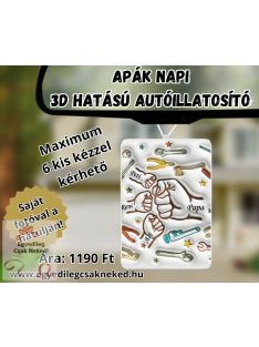 Apák napi 3D hatású illatosító