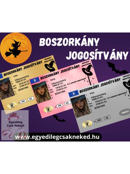 Boszorkány Jogosítvány