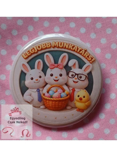 3D hatású Legjobb munkatárs kitűző