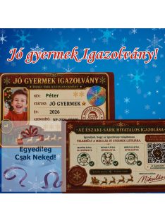 Jó gyermek igazolvány