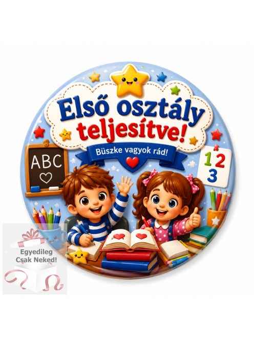 Első osztály teljesítve 3D hatású kitúző