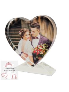 Szív alakú Kristálytömb