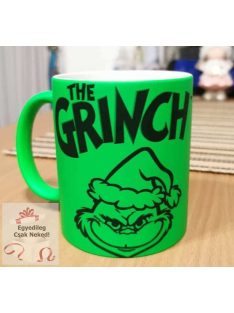 Grinch Neon Bögre