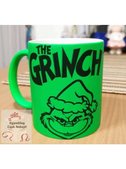 Grinch Neon Bögre