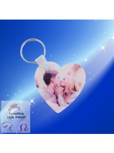 Szív alakú kulcstartó