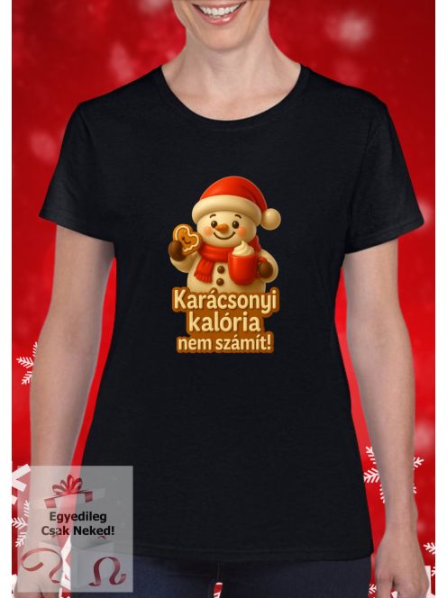 Karácsonyi Kalória hóemberes