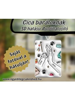 3D hatású autóillatosítók